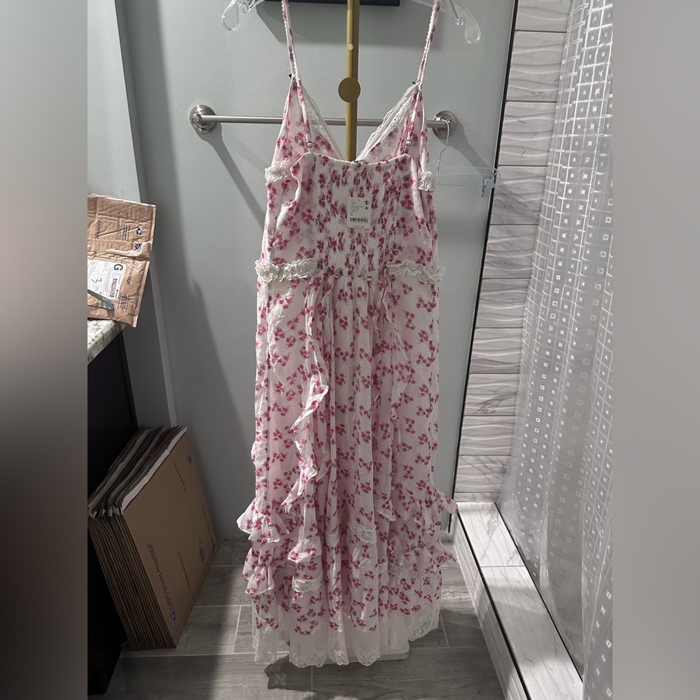 NWT Free People Heart Desire Maxi Bodysuit Size M - Picture 7 of 8